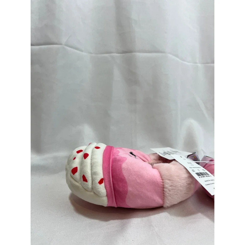 Squishmallows‎ Peppermint Pink Milkshake Plush Slippers Kids Size 13/1 Jazwares